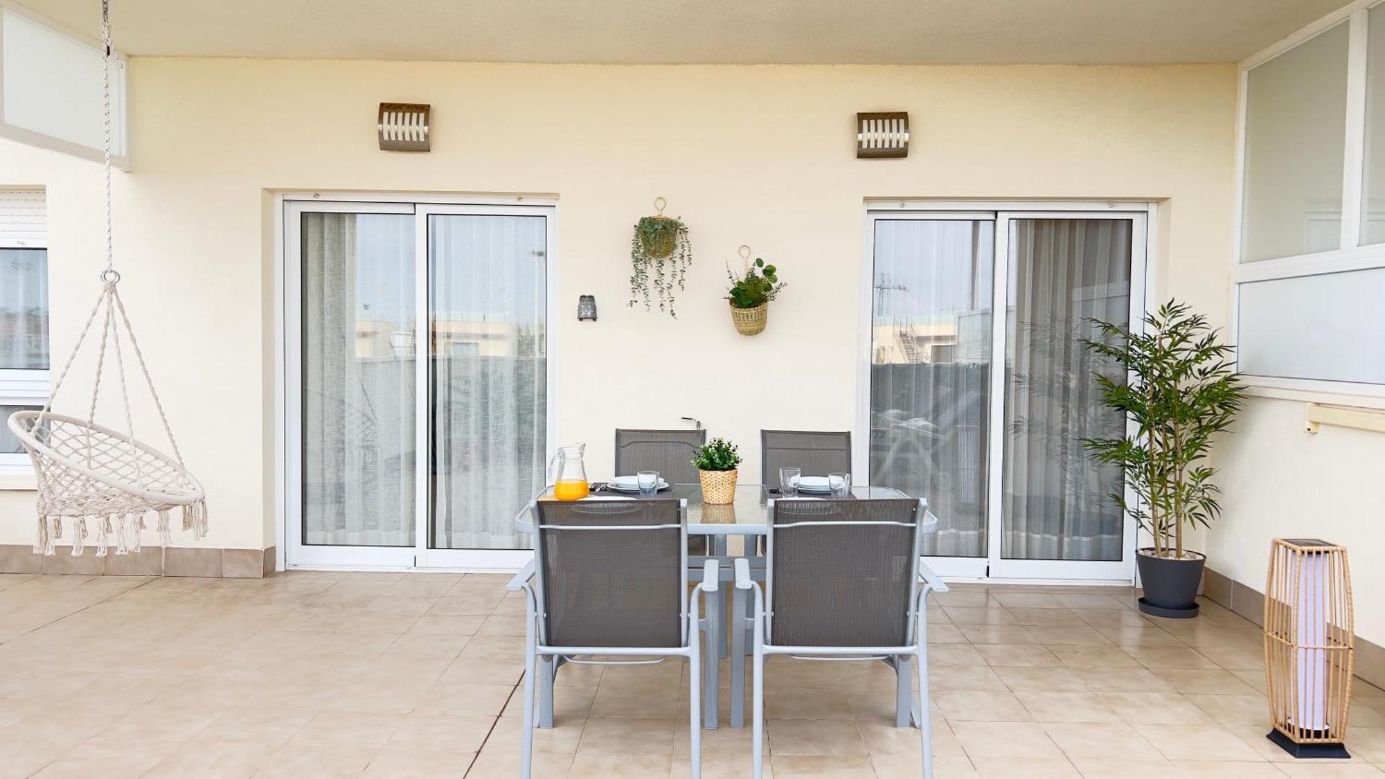 La Ribera - Terraza, Piscina Y Playa Daire San Javier Dış mekan fotoğraf